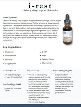 Load image into Gallery viewer, i-Rest Dietary Sleep Support Formula - Canada