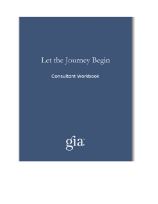 Let the Journey Begin Consultant Workbook - Canada