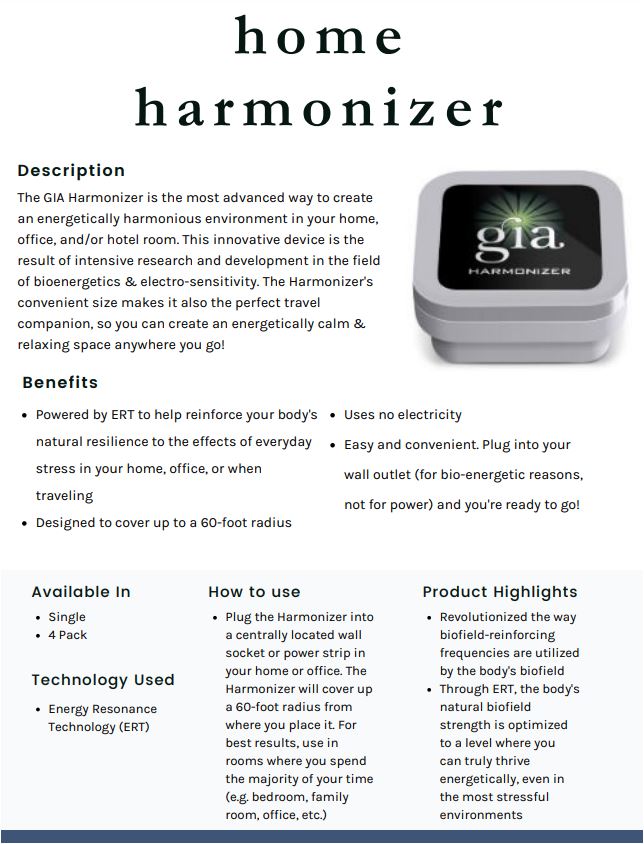 Home Harmonizer - AUS & NZ